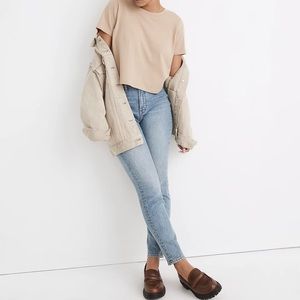 Brand new Madewell curvy petite perfect vintage jeans